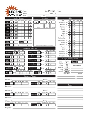 Form-Fillable Character Sheet